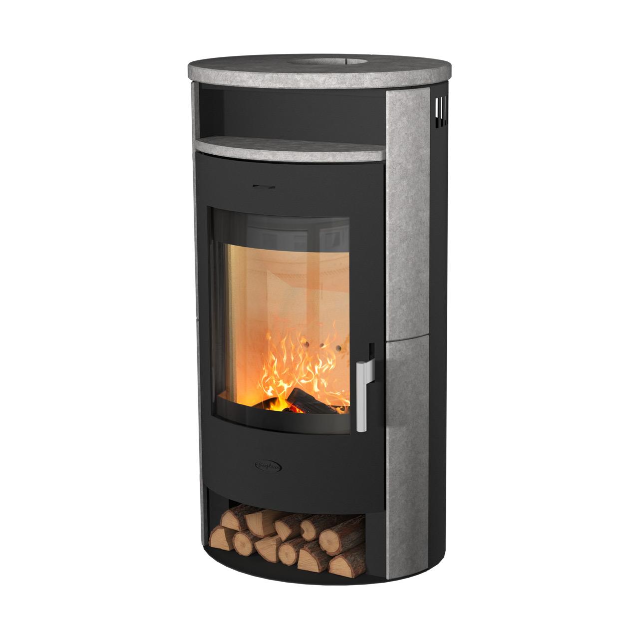 Kaminofen Fireplace Java Speckstein 6 kW