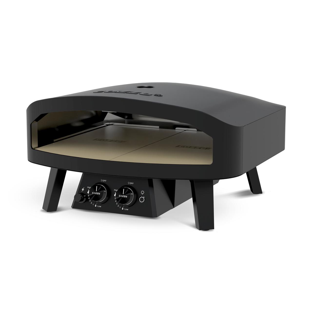 Gas Pizzaofen Cozze 24 Zoll Black Edition XXL Pizza bis 60 cm