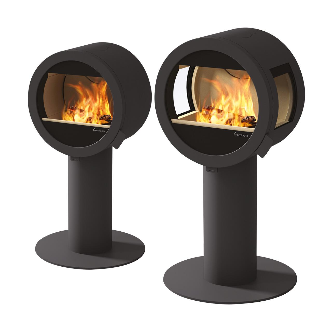 Kaminofen Nordpeis ME Sockel 5,8 kW - Ausführung: ME Sockel ohne Seitenglas