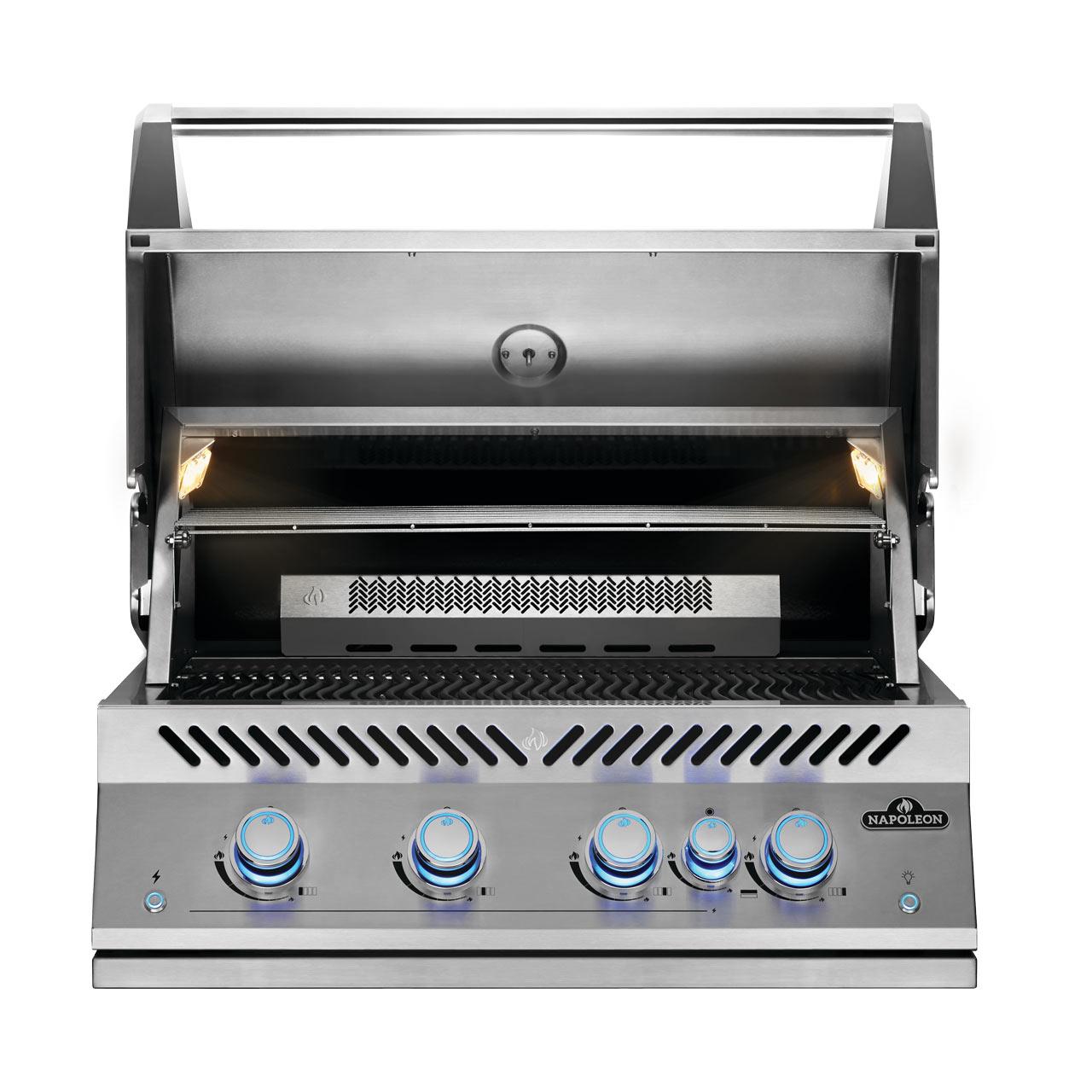 Napoleon Einbau Gasgrill 700-Series 32 Zoll BIG32RBPSS-1 für Outdoorküche, inkl. Drehspieß