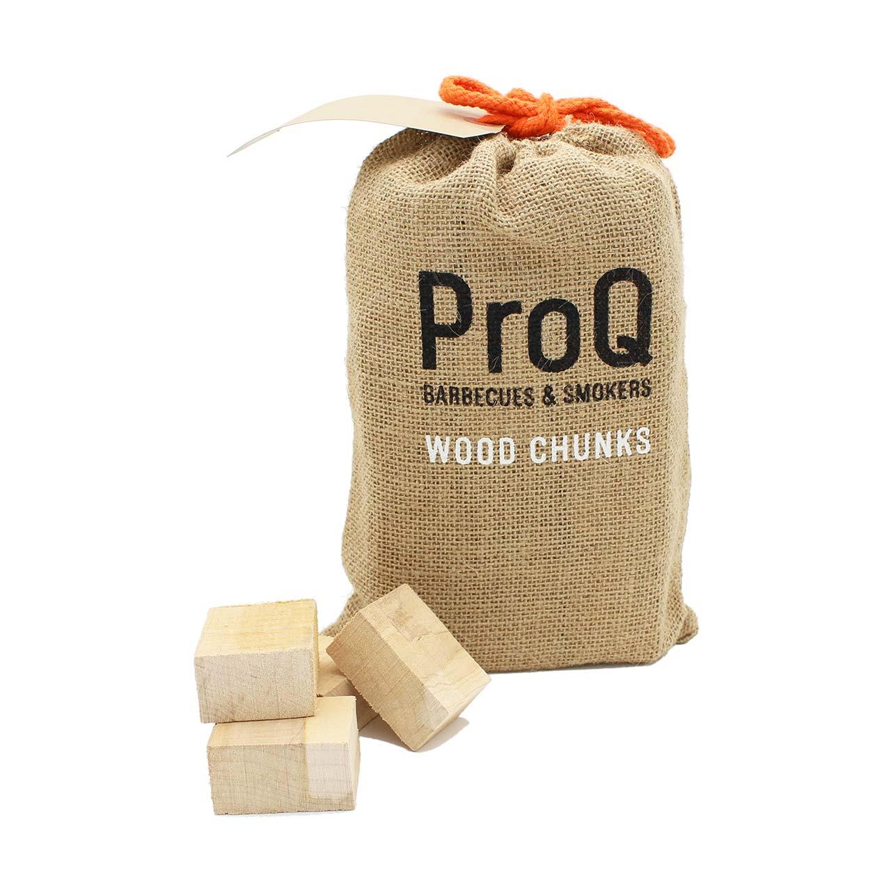 Holz Räucherchunks ProQ, Wood Chunks Räucherholz in verschiedenen Sorten - Ausführung: Ahorn, Sack 1 kg