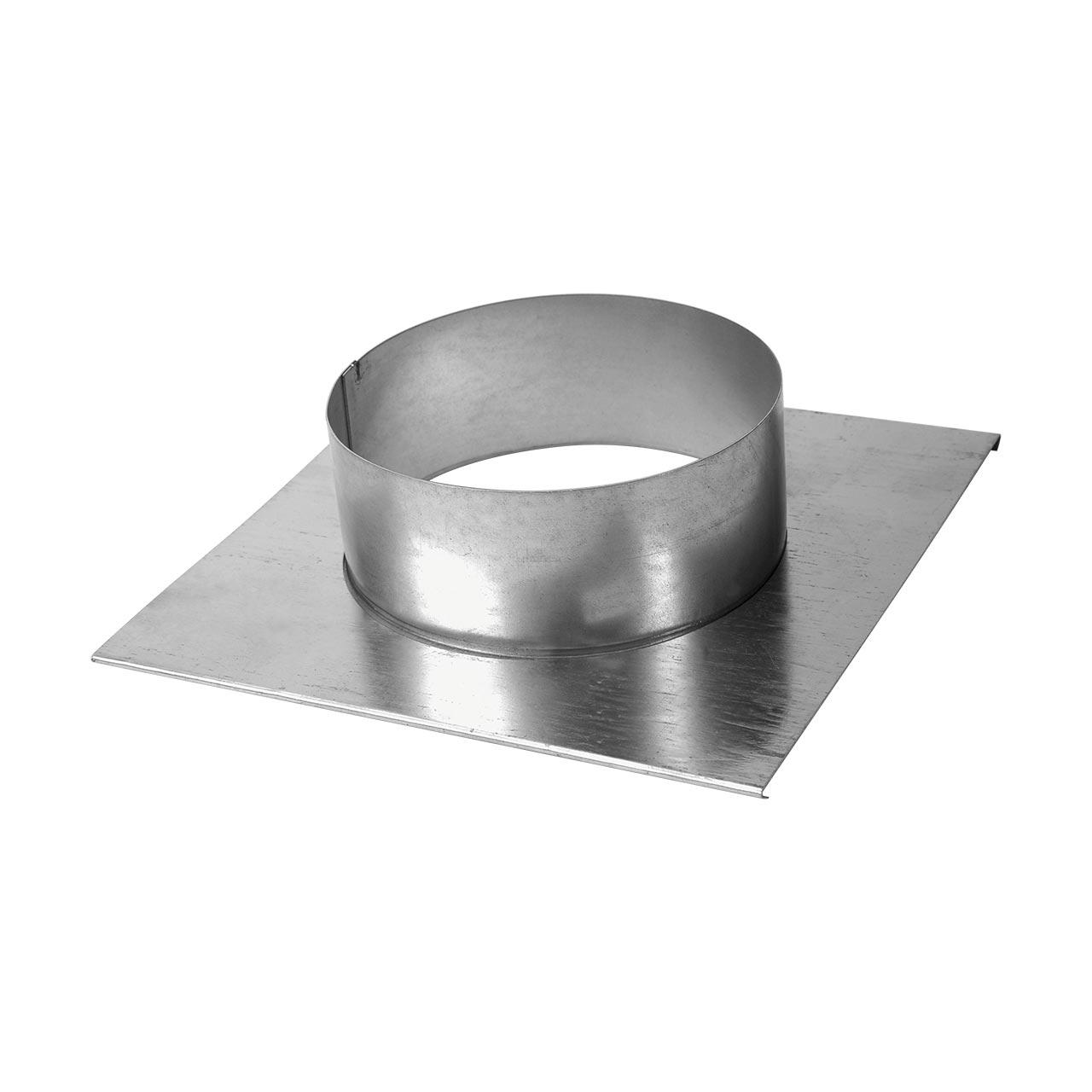CB-Tec Lüftungsgitter Stutzenblech 23x23 cm - Stutzen: 180 mm