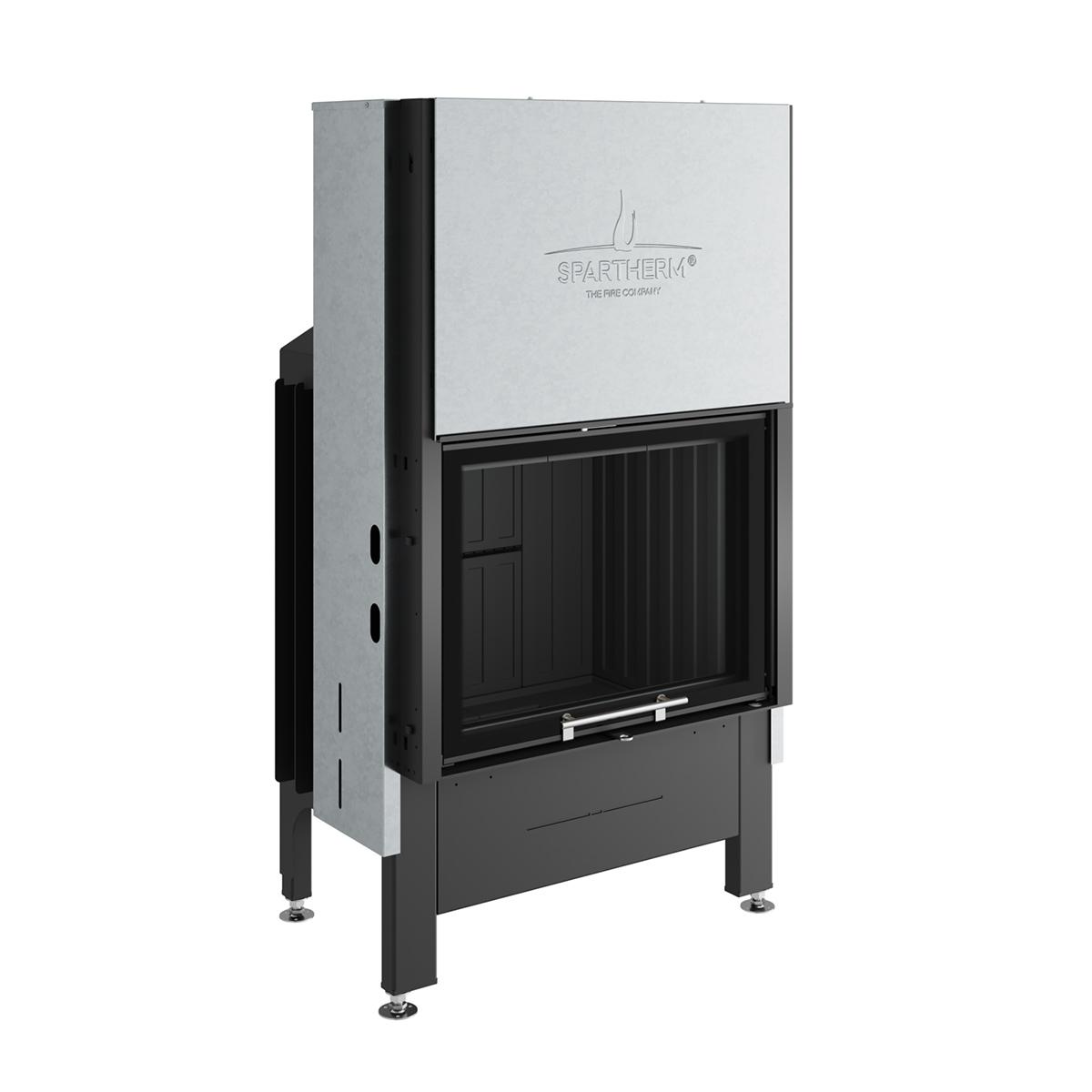 Kamineinsatz Spartherm Varia 1Vh 11 kW - Türhöhe: 51 cm - Feuerraumauskleidung: weiß