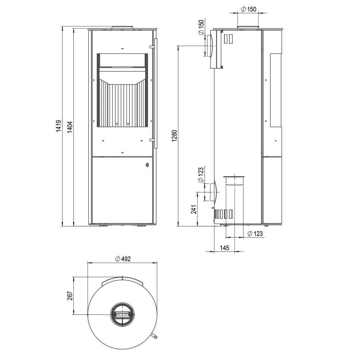 Kaminofen Olsberg Muna Plus 6 kW