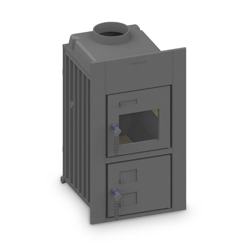 Kachelofeneinsatz Schmid Format 9 mit 9 kW