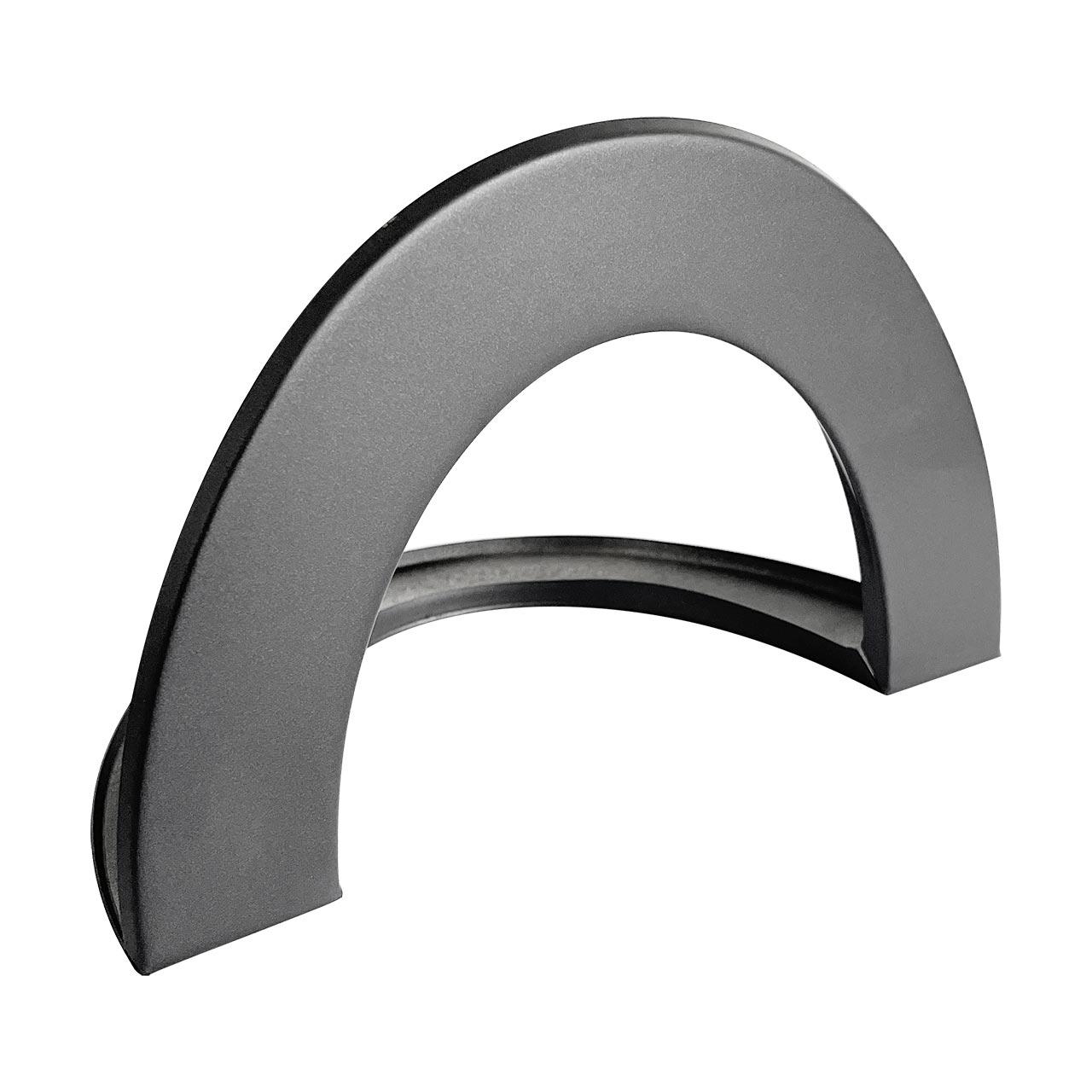 Ofenrohr Rosette für Außenecke DN 150 mm Gussgrau