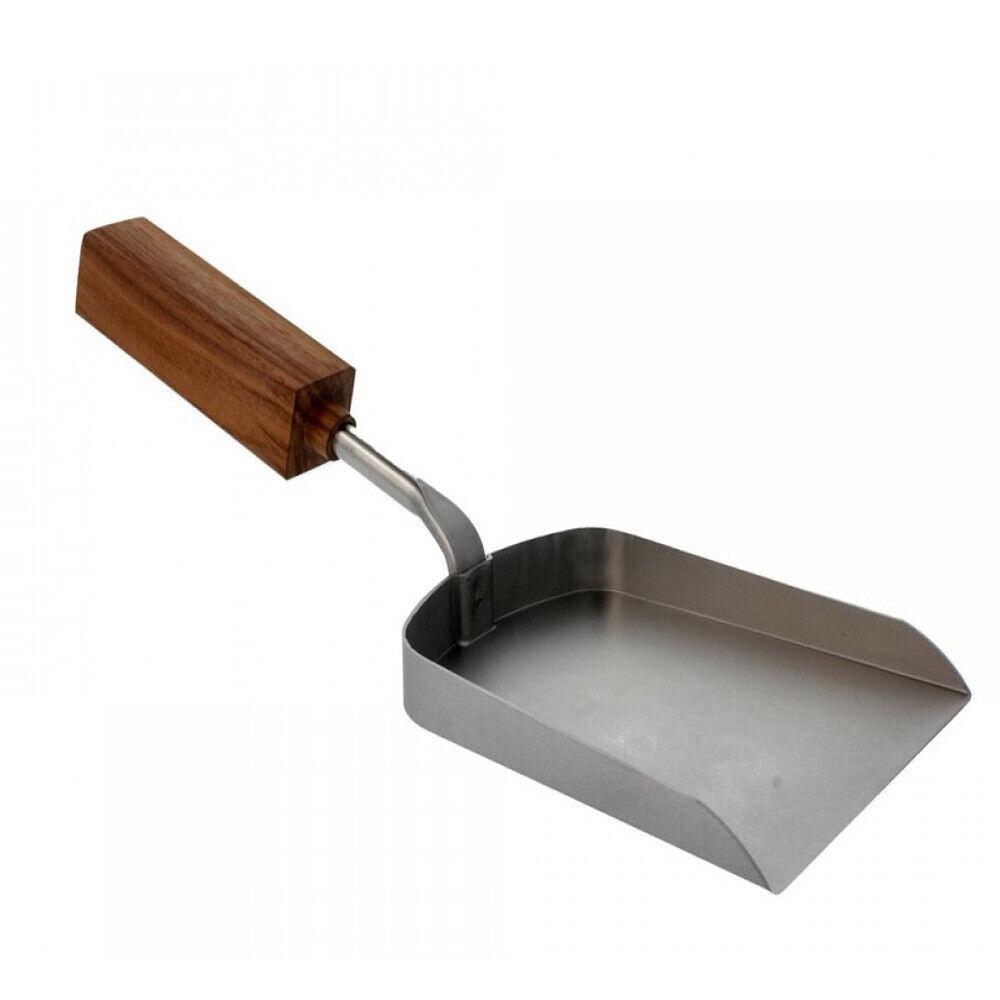 Kaminbesteck Lienbacher Cube 2-tlg. Anthrazit Griffe aus Holz