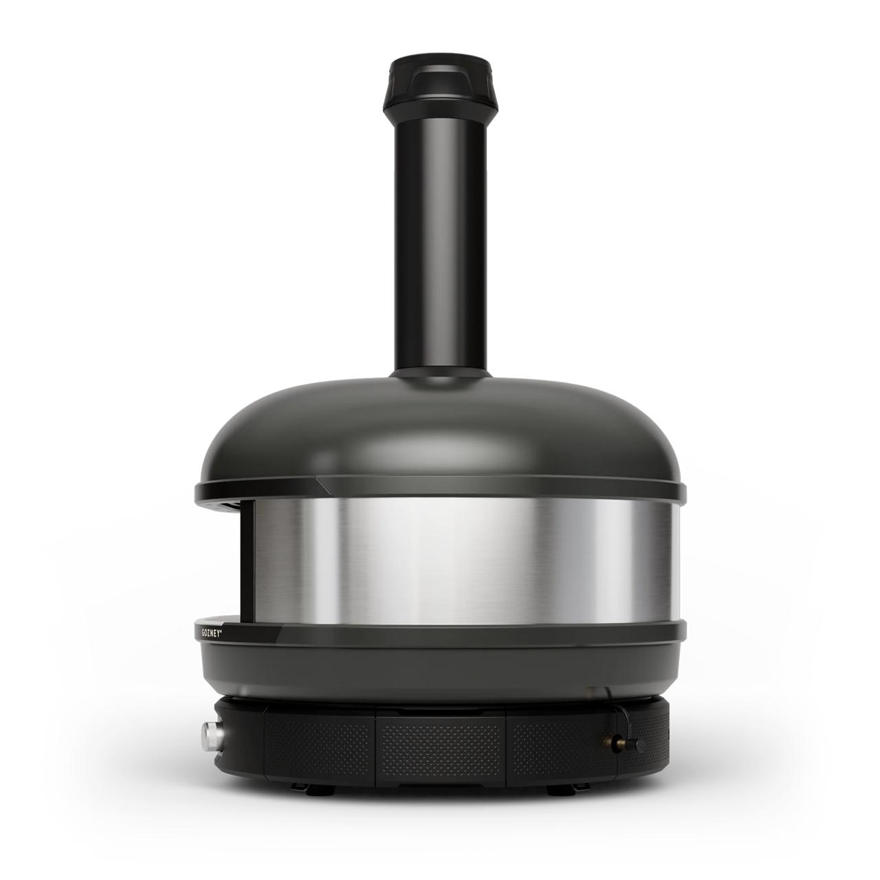 Pizzaofen Gozney Dome Gen 2.0 Essentials Bundle inkl. Gestell und Pro Pizzaschieber XL - Ausführung: Off Black