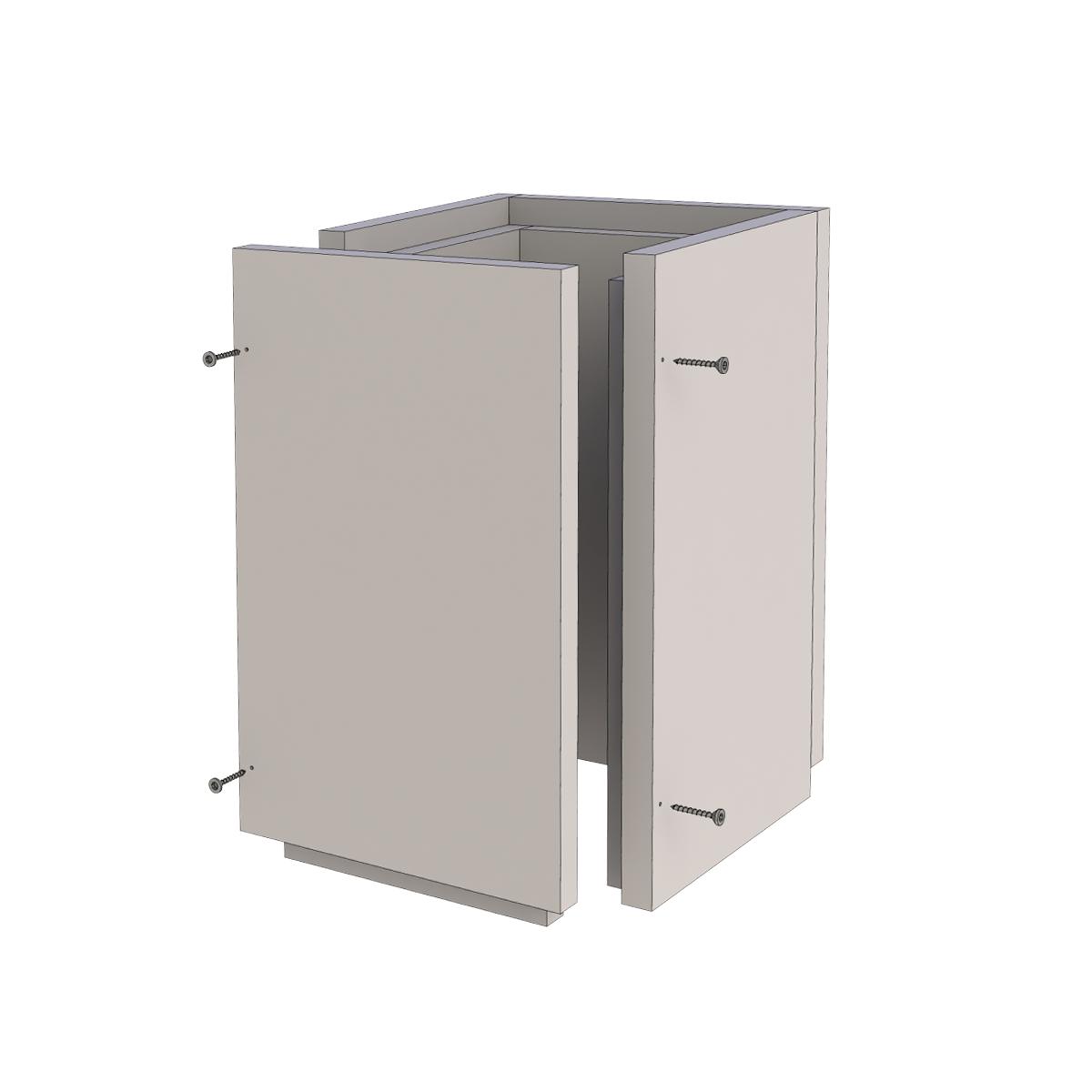 Jeremias Furado-F Schachtelement lose/verschraubt - Schachtmaß innen: 240x240mm - Länge: 500mm