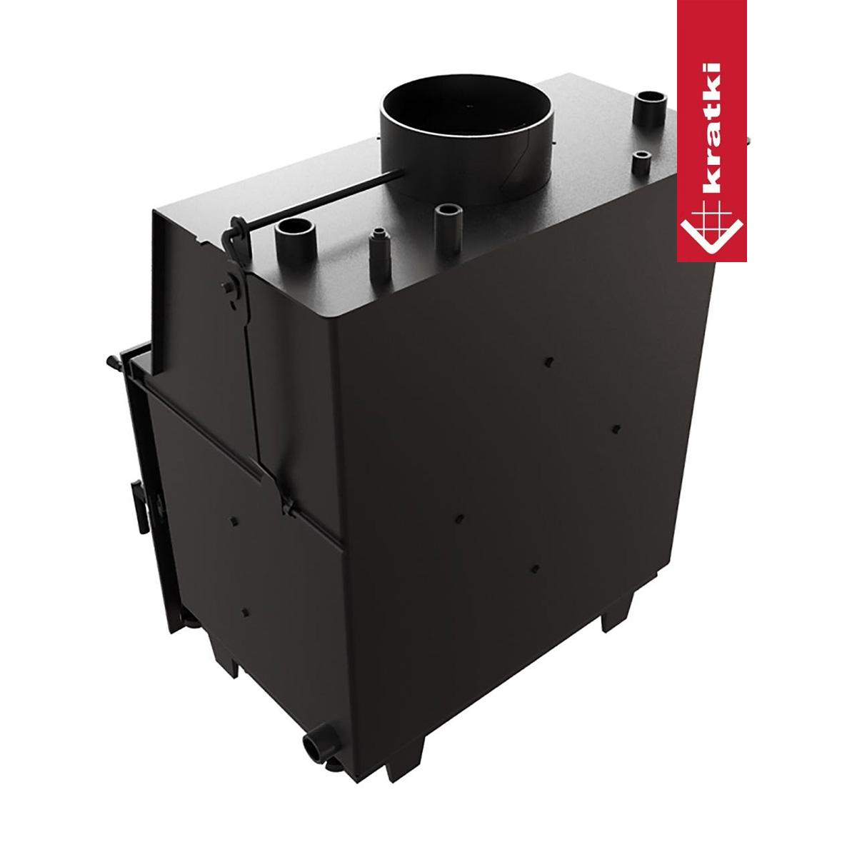 Kamineinsatz wasserführend Kratki Zuzia mit 12 kW