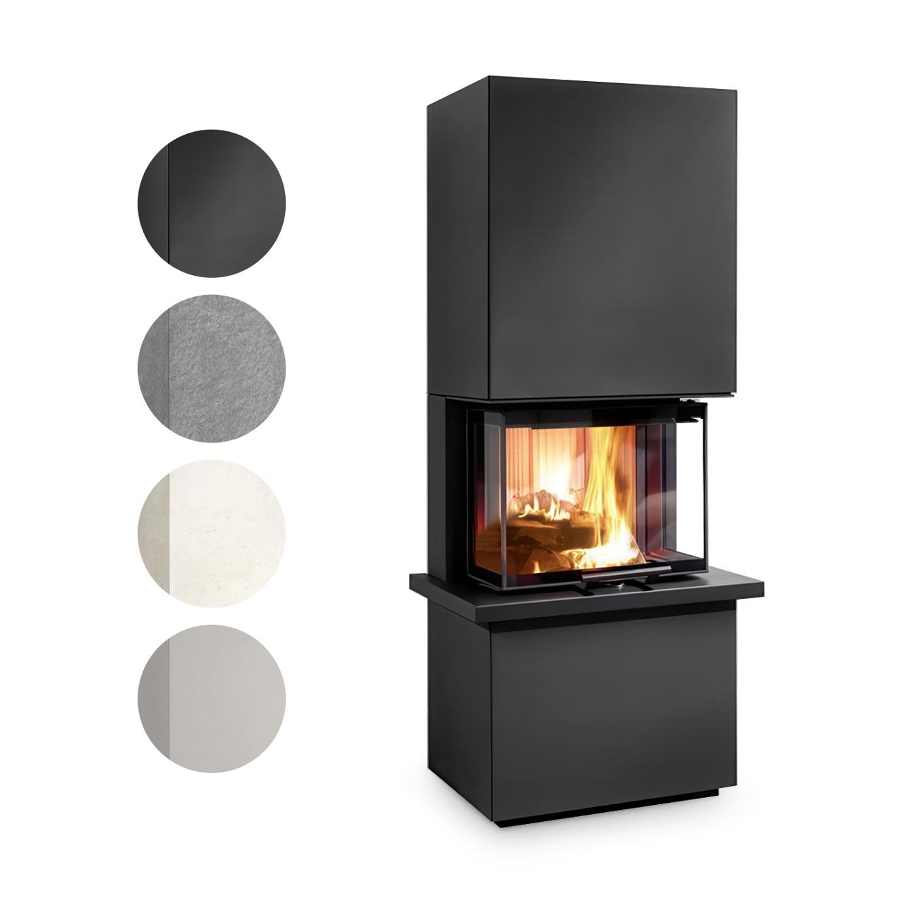 Kaminofen Olsberg Osorno S mit Feuertisch