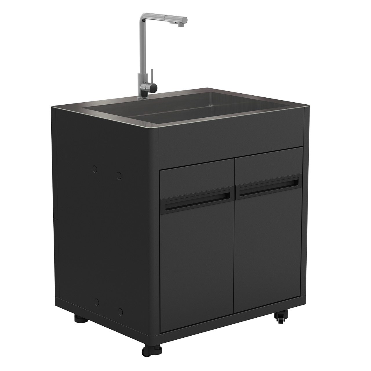 Outdoorchef Heat Spülbeckenmodul mit Edelstahlbecken und Armatur
