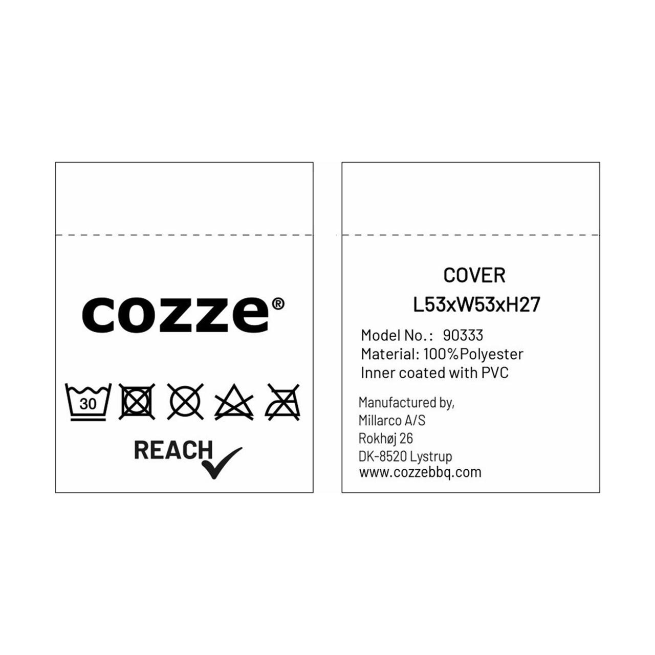 Abdeckhaube für Cozze Pizzaofen, verschiedene Größen - Ausführung: für Cozze Pizzaofen Gas 13 Zoll