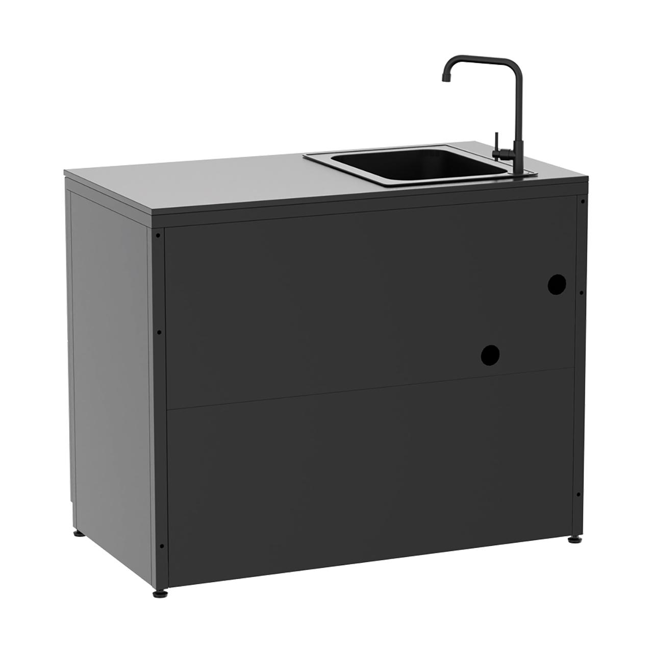 Outdoorküche Cozze Elements Außenküche 110 Spülmodul inkl. Spülbecken und Wasserhahn