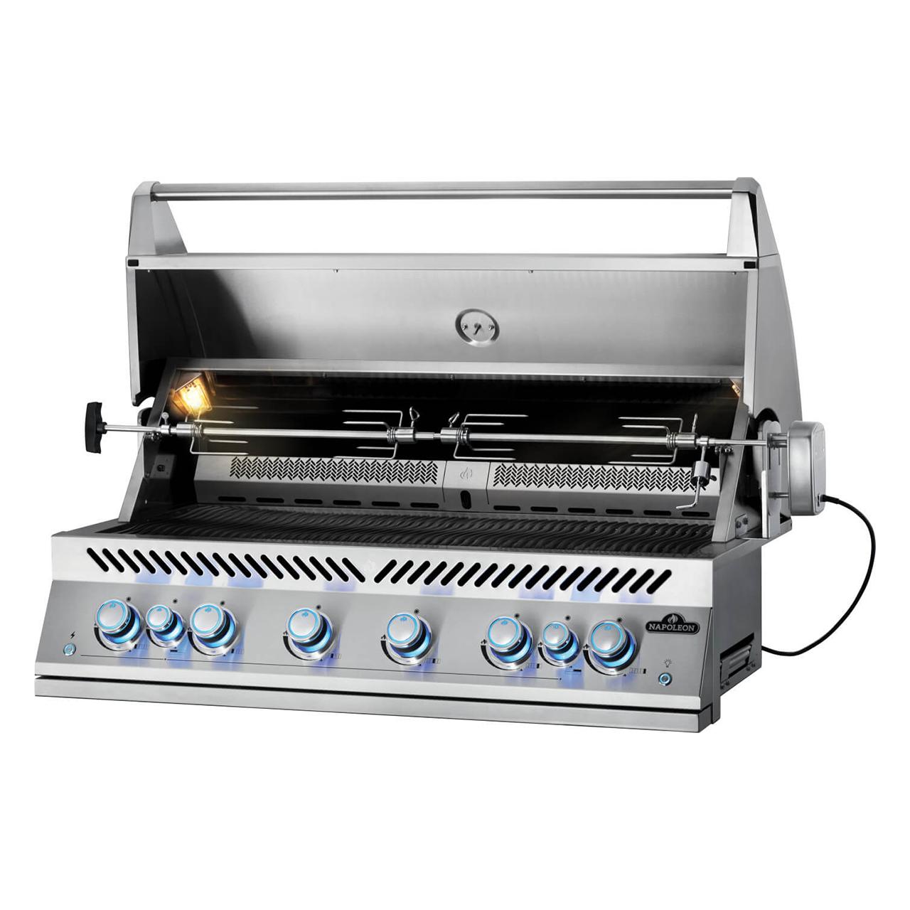 Napoleon Einbau Gasgrill 700-Series 44 Zoll Edelstahl BIG44RBPSS-1 für Outdoorküche inkl. Drehspieß