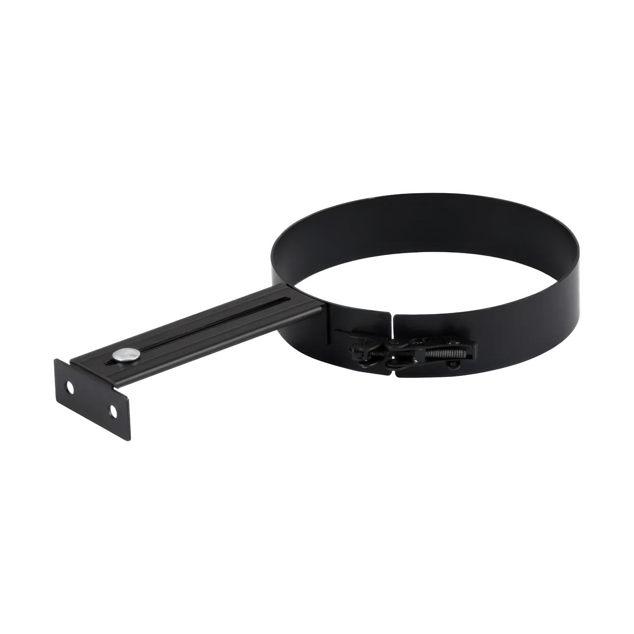 Ofenrohr Rohrhalter DN 180 mm Schwarz