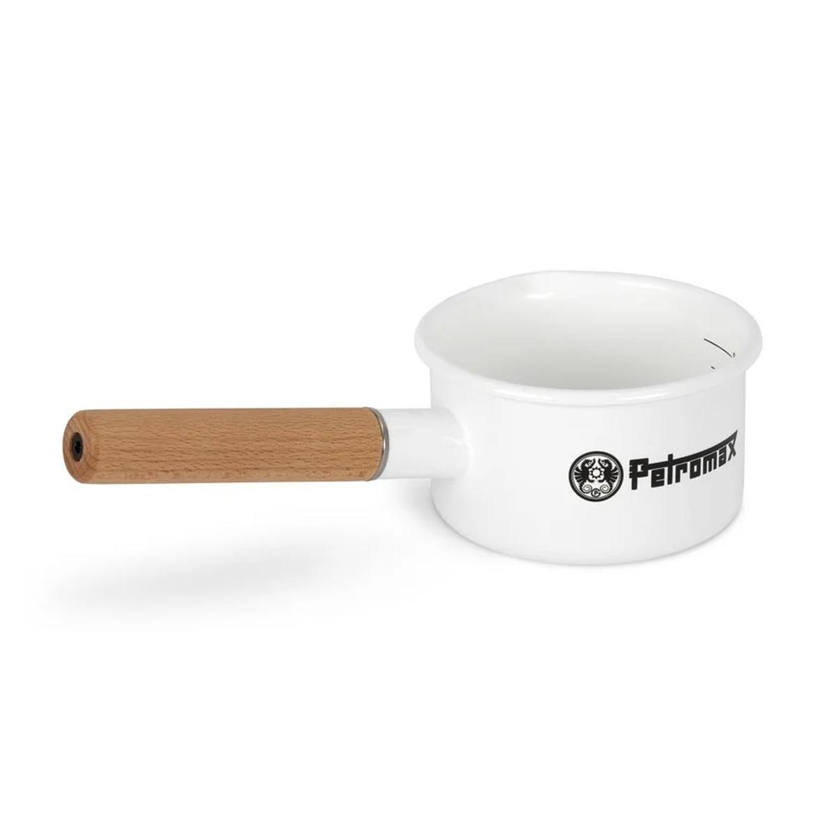 Petromax Emaille Stieltopf - Volumen: 0,5 l - Farbe: weiß