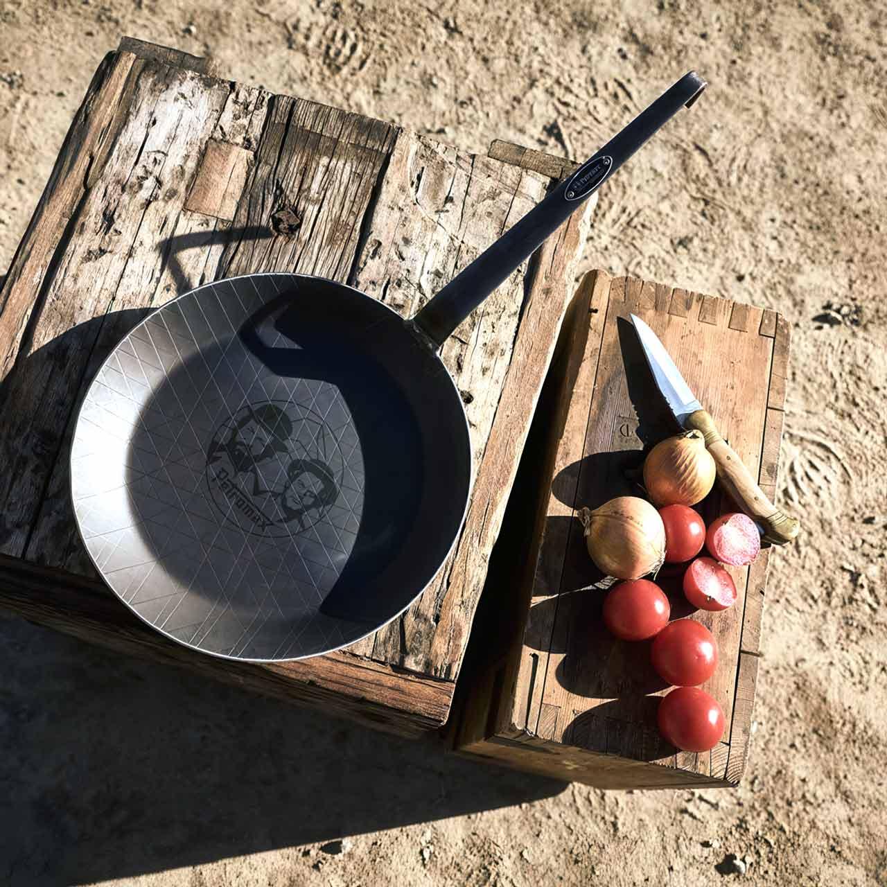 Schmiedeeiserne Pfanne SP28 - Bud Spencer Terence Hill Edition