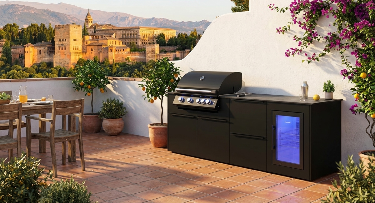 Das Bild dient lediglich der Veranschaulichung und zeigt eine Beispielkonfiguration mehrerer Komponenten