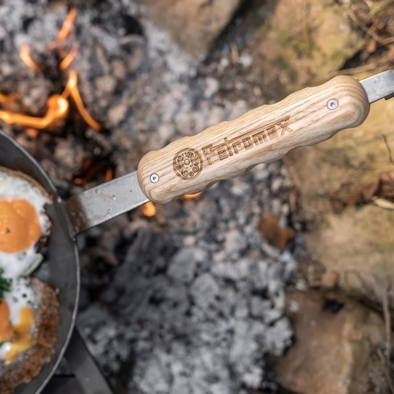 Holzgriff für Petromax schmiedeeiserne Pfannen, ergonomische Form & passgenauer Sitz