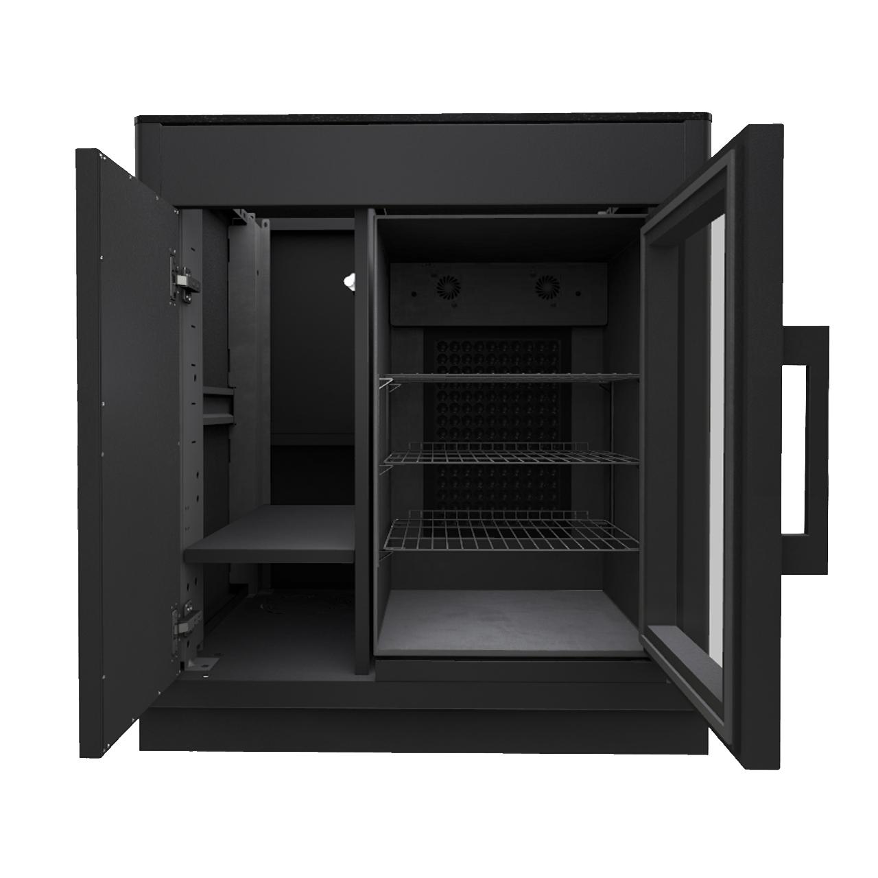 Outdoorchef Heat Kühlschrankmodul inkl. Kühlschrank - Arbeitsplatte: Granit