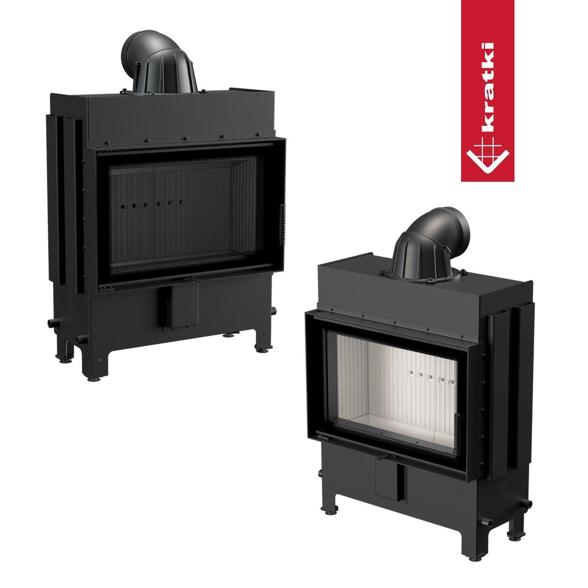 Kamineinsatz Kratki LUCY/14/SLIM/NEW mit 10 kW
