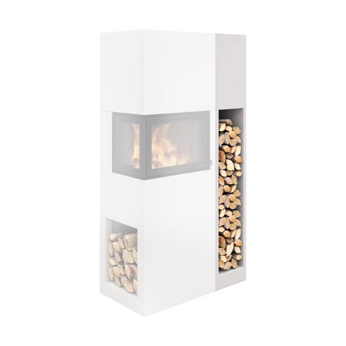 zusätzliches Holzfach