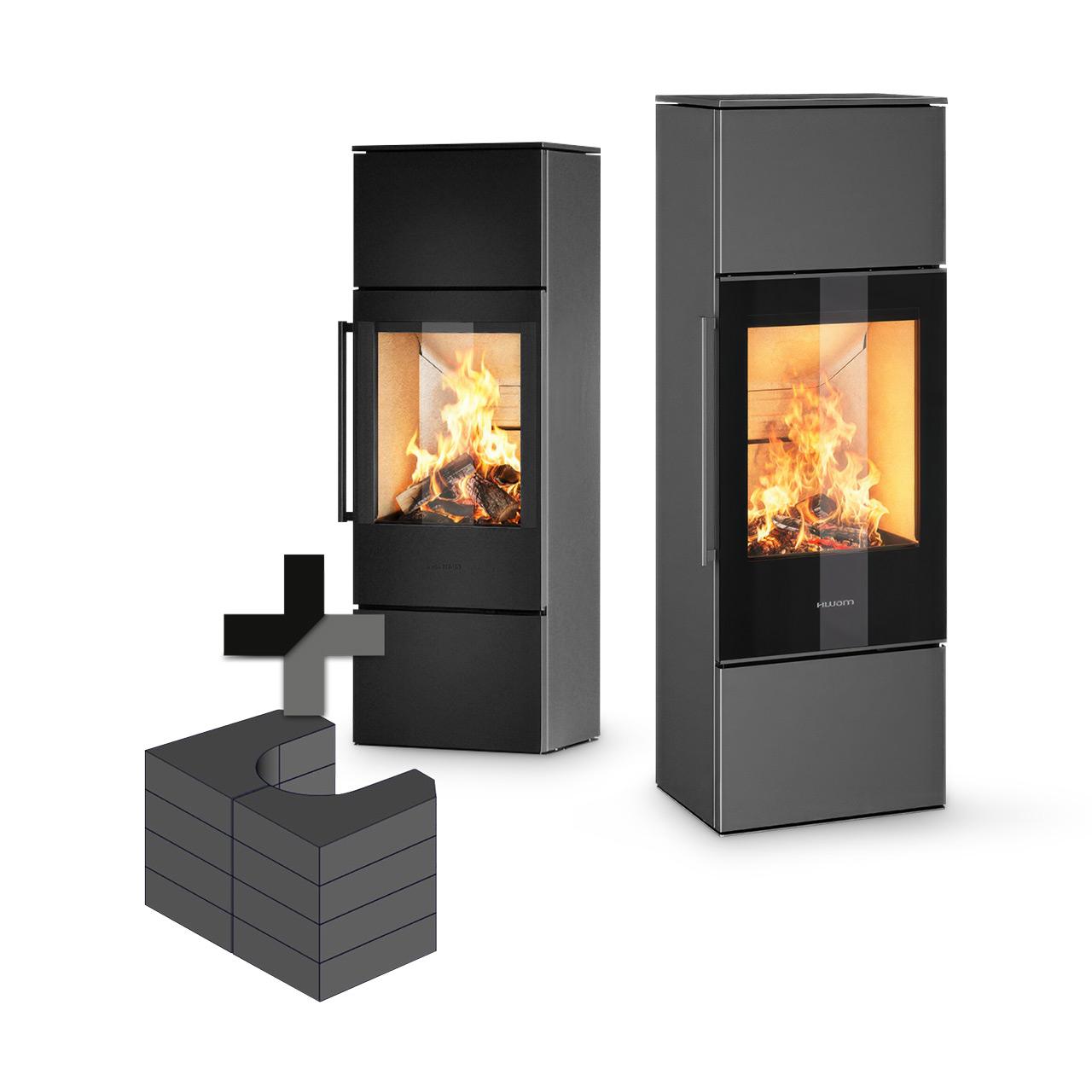 Kaminofen HWAM 5260 Autopilot 4,4 kW, Sondermodell inkl. Wärmespeicher