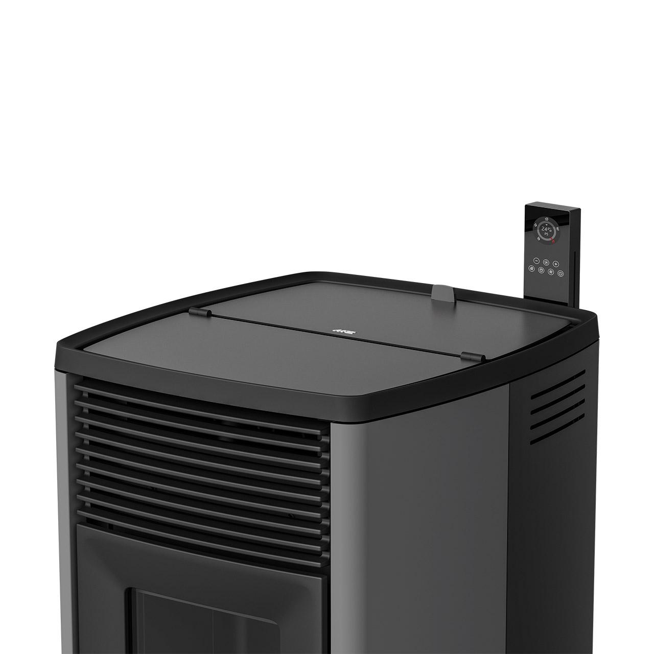 Pelletofen MCZ Ego Air 8 R 8,1 kW - Ausführung: Silver metal_313