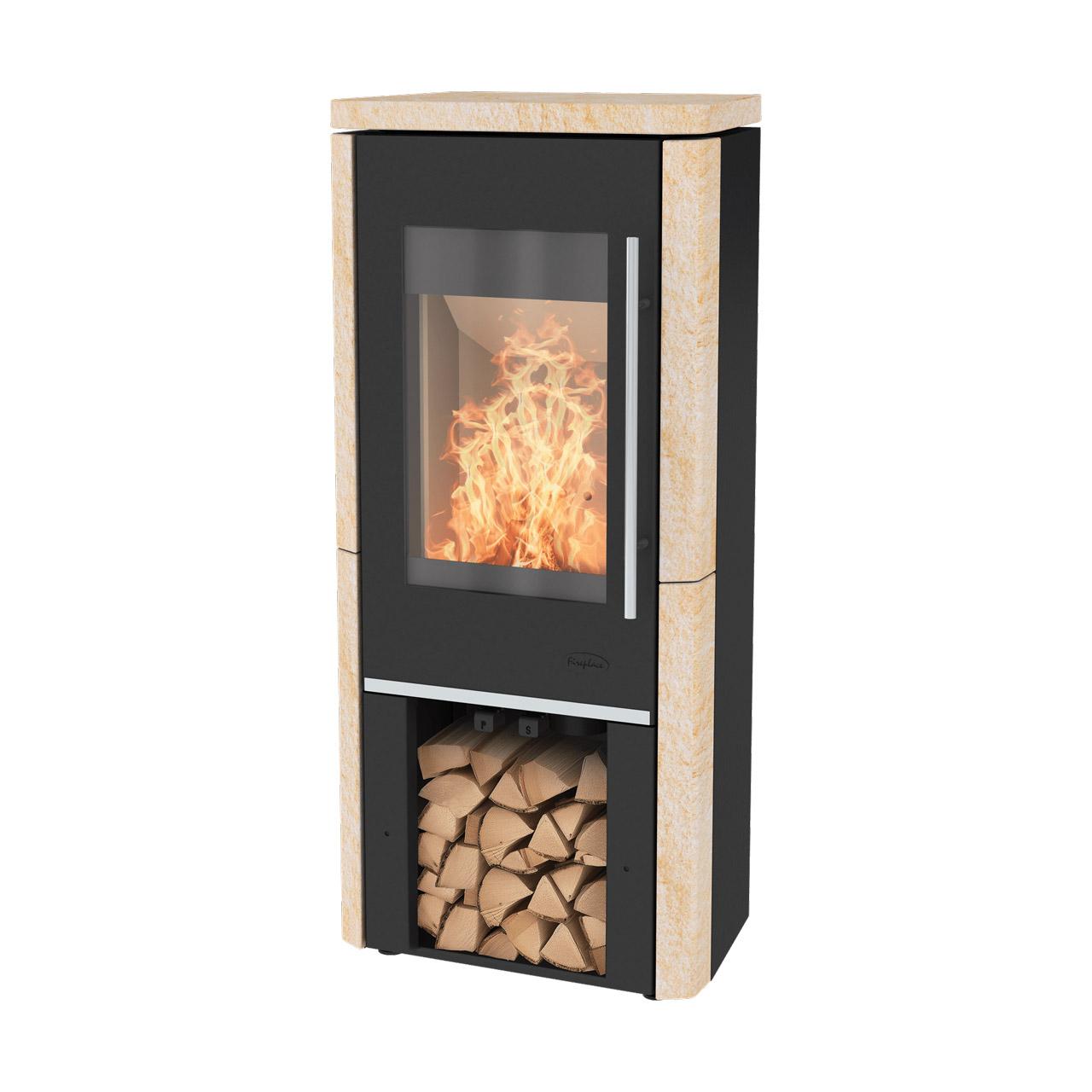 Kaminofen Fireplace Elite Oregon 6,9 kW - Ausführung: Sandstein