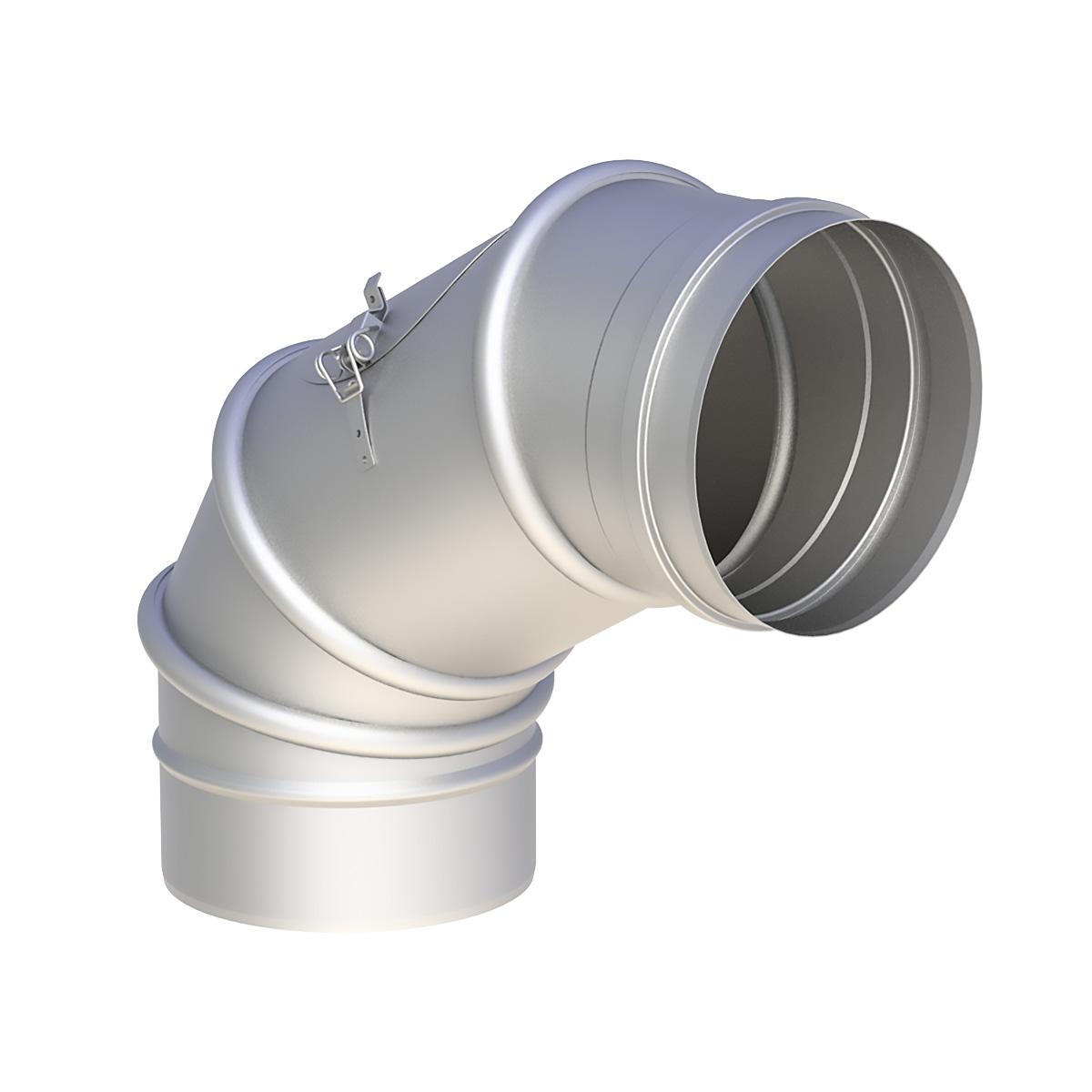 Jeremias EW-FU Winkel drehbar 0-90° mit Revisionsöffnung - Durchmesser: 130mm