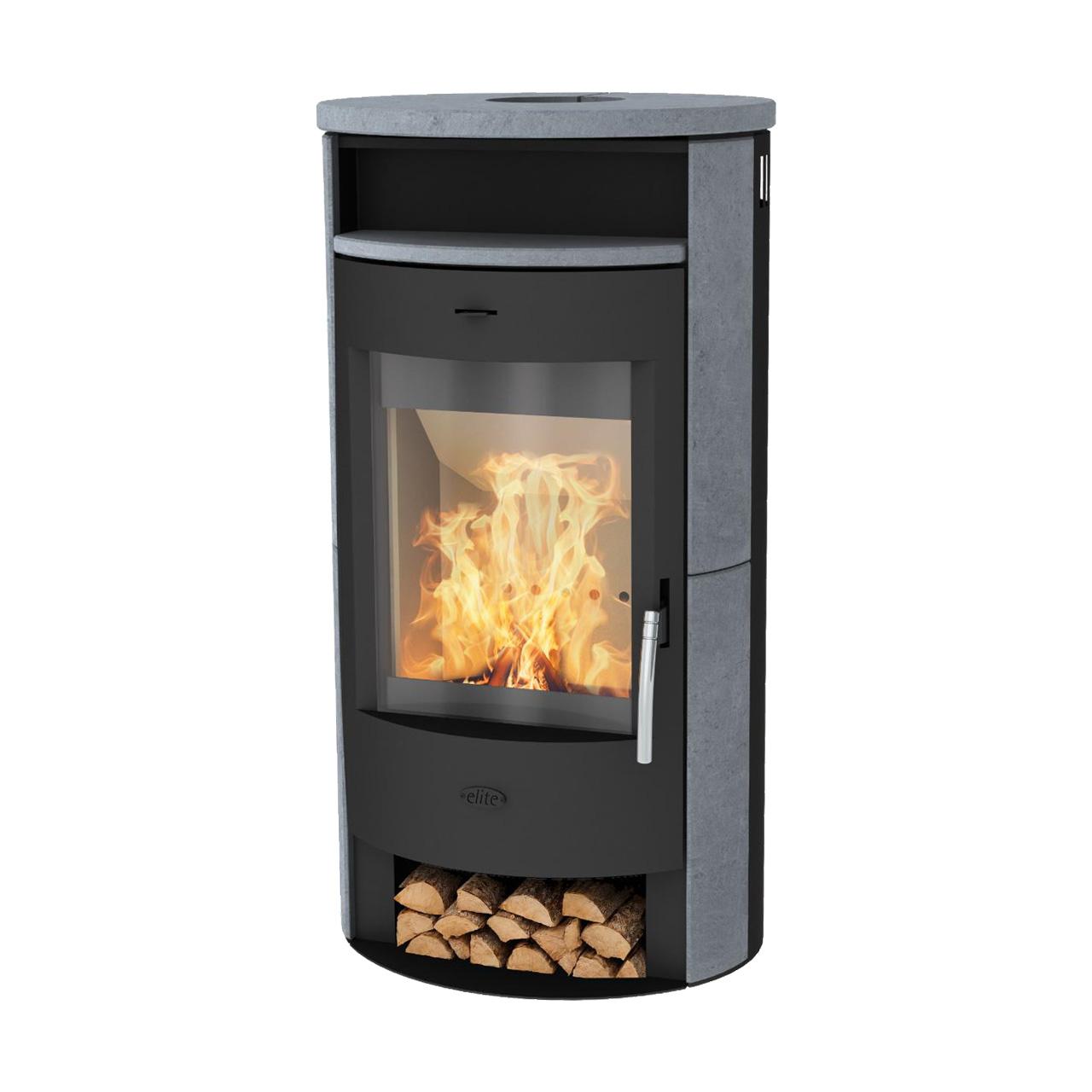 Kaminofen Fireplace Elite Zamora Speckstein 6,6 kW