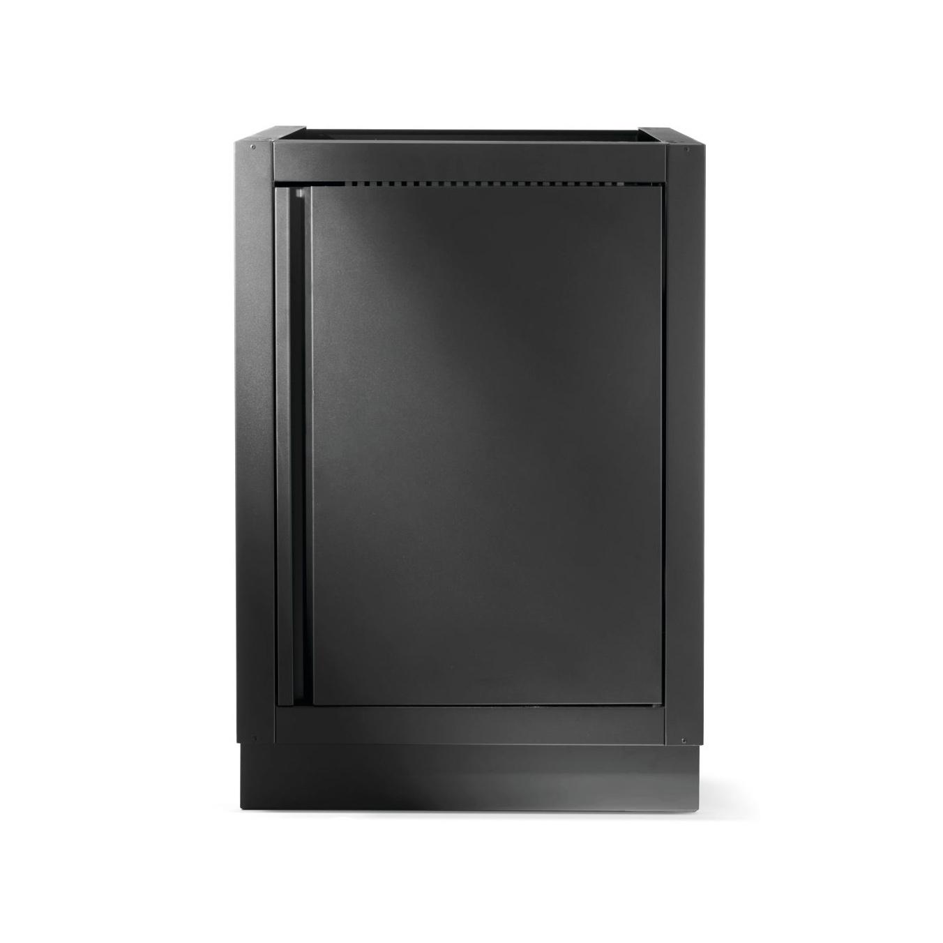 Outdoorküche Napoleon Oasis Gasflaschenschrank mit Auszug mattschwarz