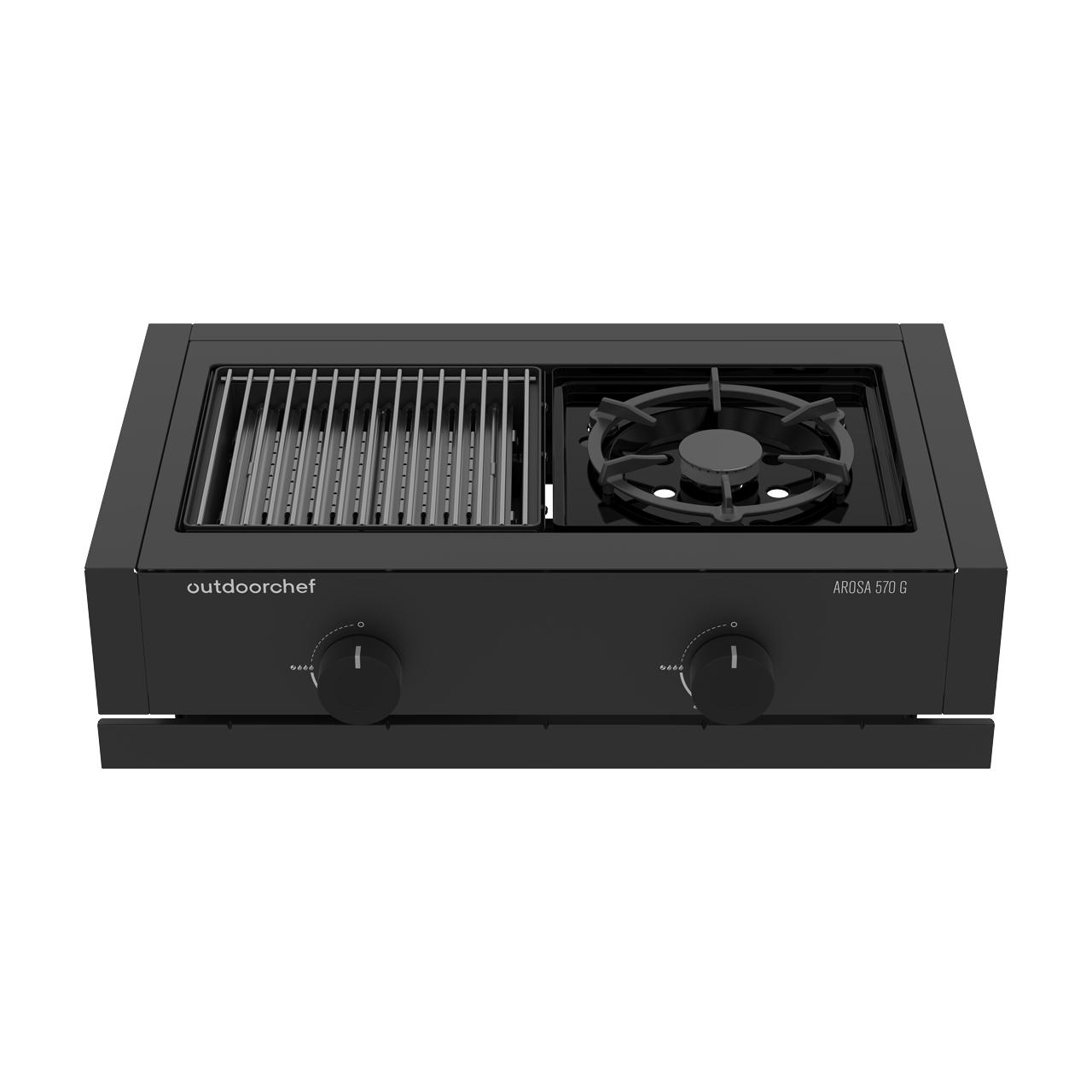 Einbaugrill Outdoorchef Arosa Blazing-/Cooking Zone H