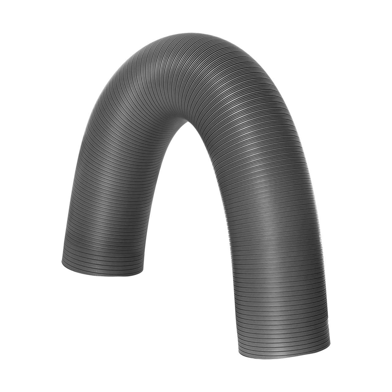 CB-Tec Aluflexrohr Grau 1,5m - Durchmesser: 50mm