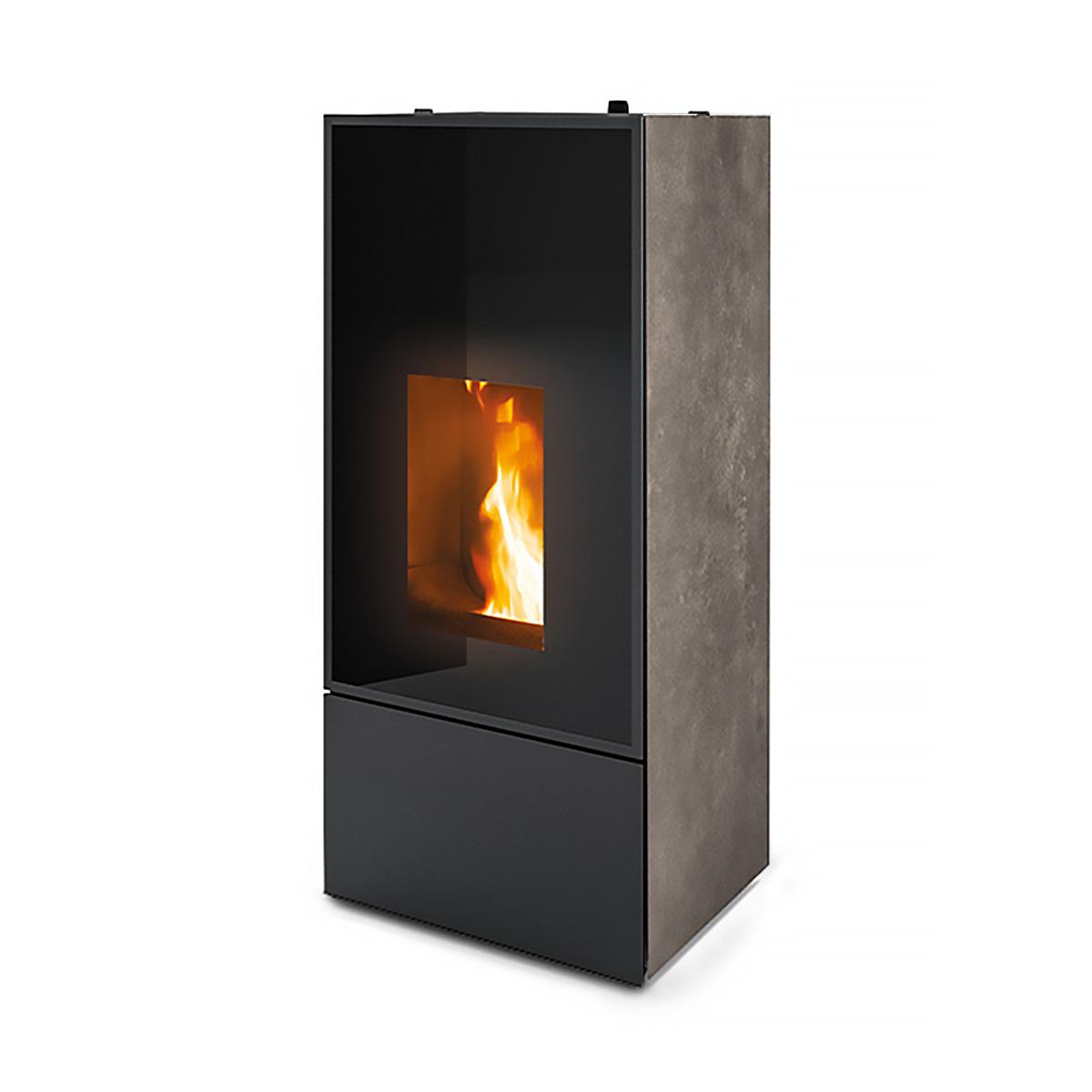 Pelletofen MCZ Eiko Natural Matic 6 Core R 6 kW - Verkleidung: 253 Materia Piombo