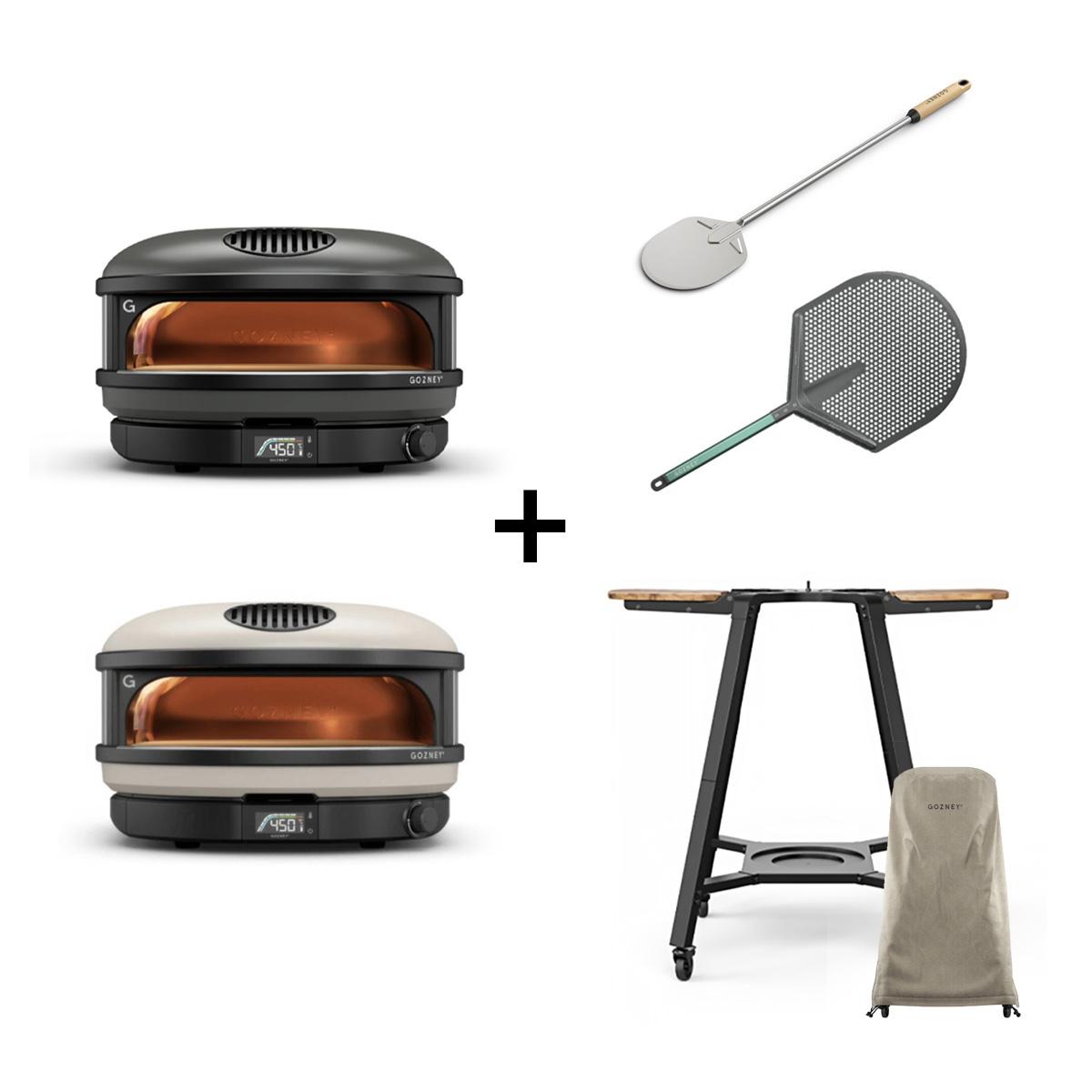 Pizzaofen Gozney Arc XL Bundle inkl. Untergestell, Abdeckhaube, Pizzaheber und Pizzawender