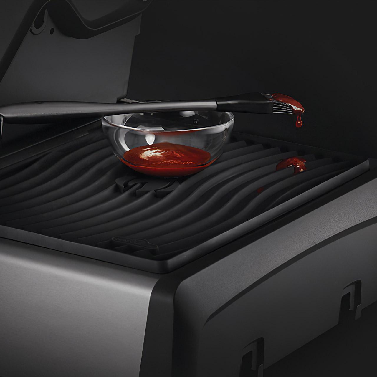 Grillzubehör Napoleon Silikonmatte für Seitenablage 37x27 cm