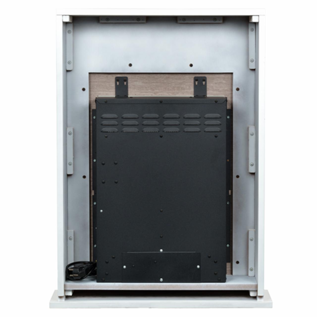 Dimplex Bellini Black Elektrokamin - Kompakt, Optiflame Flammeneffekt und Heizfunktion für stilvolle Atmosphäre
