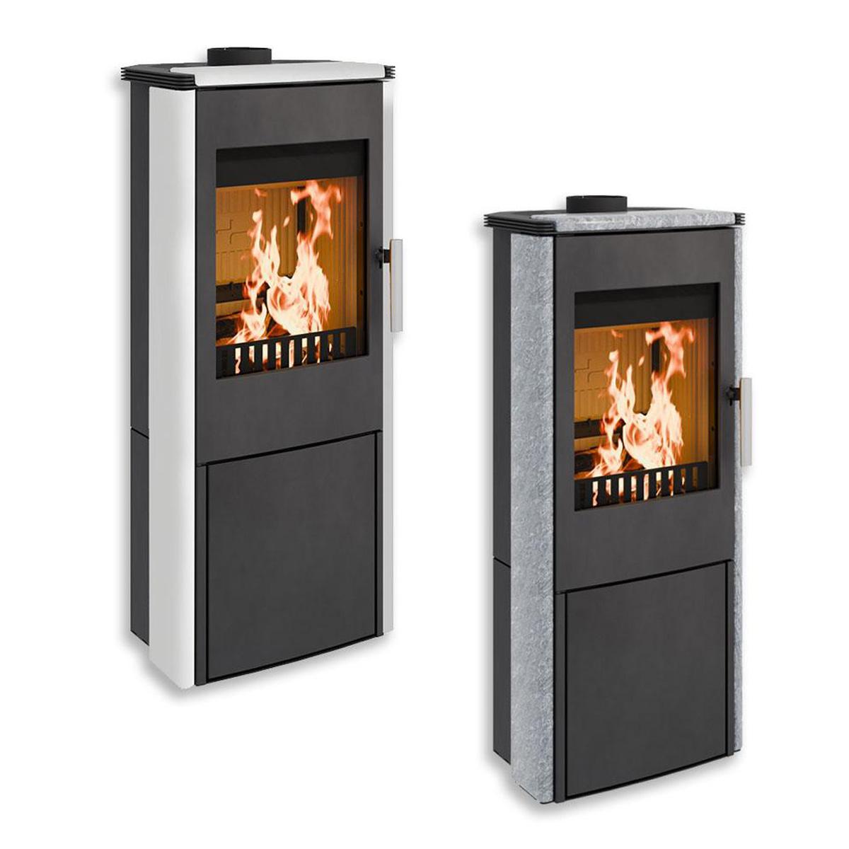 Kaminofen Haas und Sohn Montegrotto 6 kW - Verkleidung: Serpentino