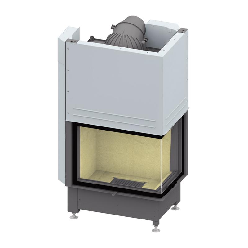 Kamineinsatz wasserführend Schmid Ekko W R 67(45)h 14,9 kW