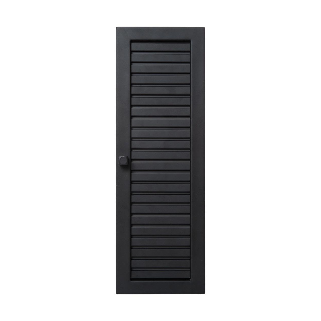 Lüftungsgitter CB-Tec Warmluftgitter Hochkant Schwarz - Ausführung: 15x35 cm