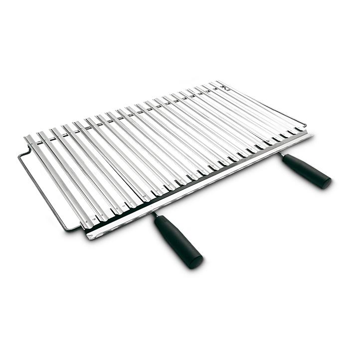 Palazzetti Grillrost aus Edelstahl 76x37 cm mit Bakelitgriffen