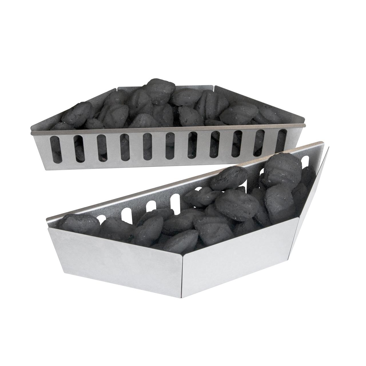 Grillzubehör Napoleon Holzkohlekorb-Set Stahl für Napoleon Kugelgrill