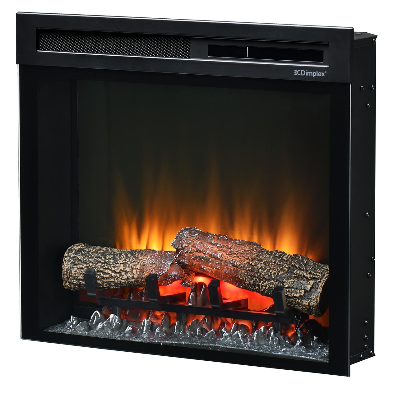 Dimplex Electric Firebox XHD23 - Moderner 1-seitiger Elektrokamin mit Optiflame Flammeneffekt, LED Glutbett & integrierter Heizung