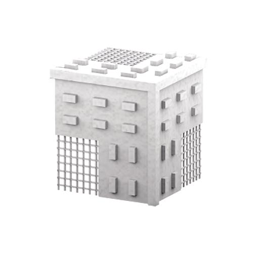 Brula Putzecke 90° außen, glasfaserbewehrt, 80x80x 80 mm, Set 4 Stück