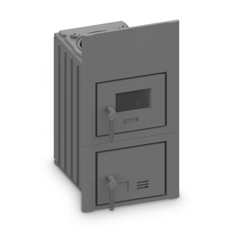 Kachelofeneinsatz Schmid Format 6 mit 6 kW
