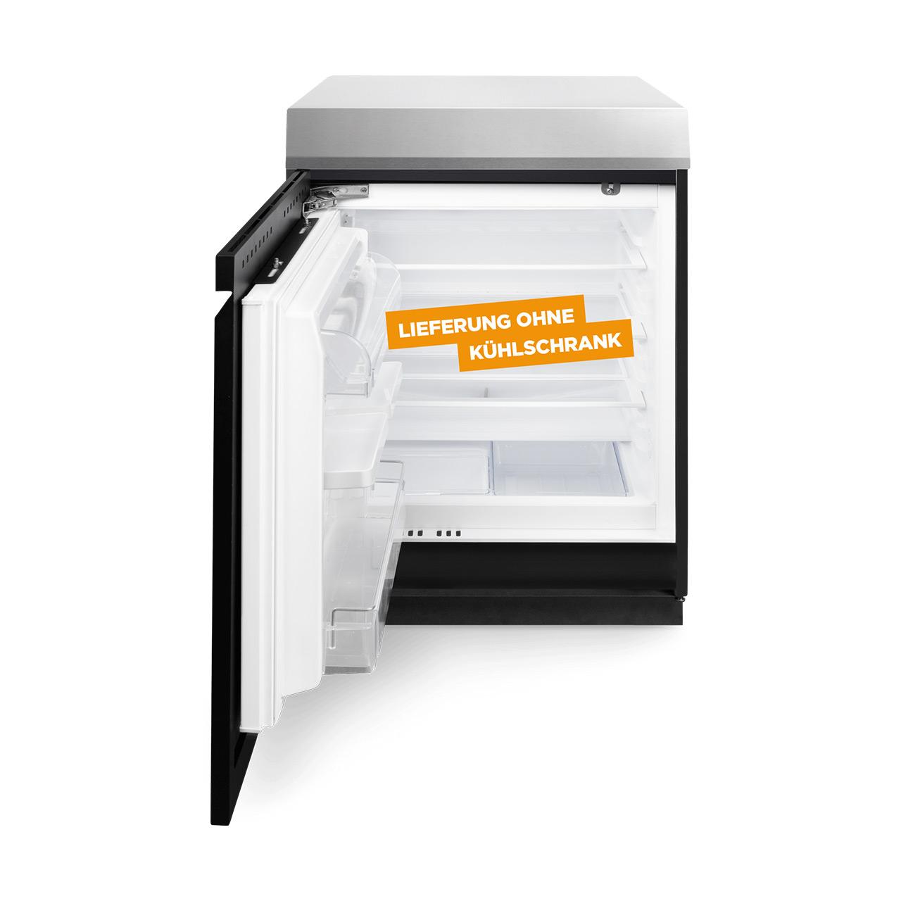 Outdoorküche Otto Wilde Plattform Modul für Einbaukühlschrank, Fridge Ready Module - Ausführung: Türanschlag Links