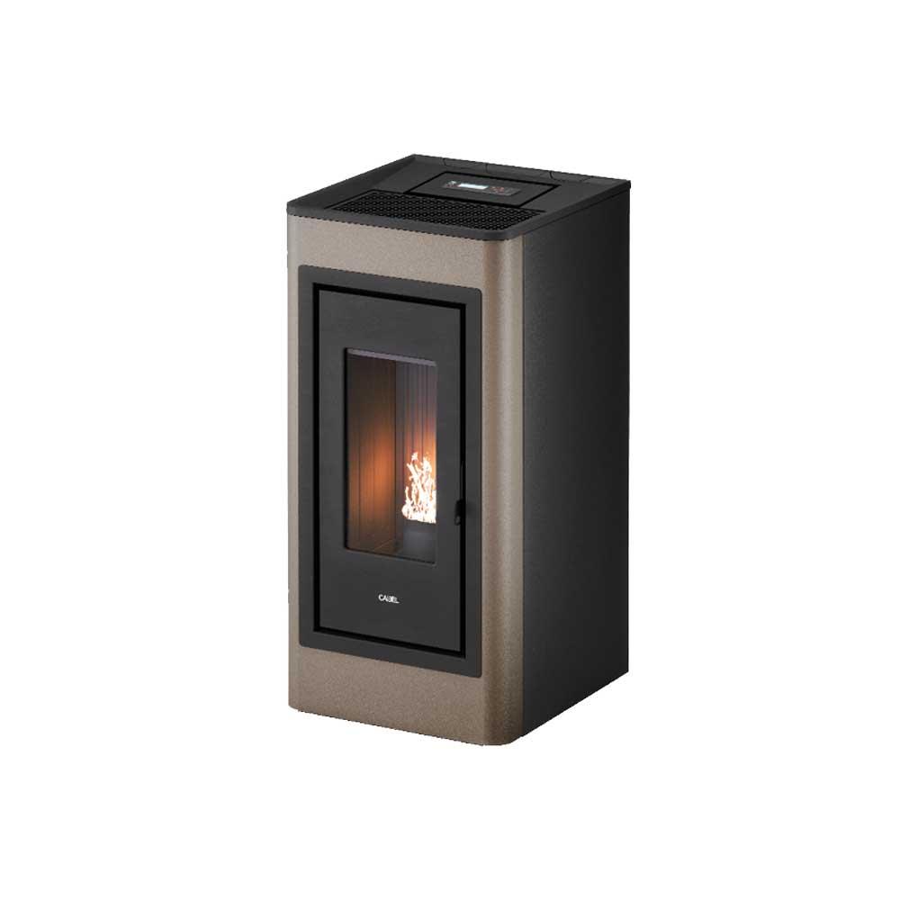 Pelletofen Cadel Kobe Plus 11 - Ausführung: Light-Bronze