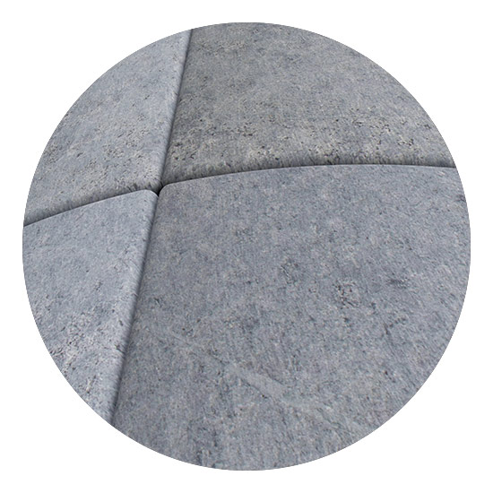 geschlossene Stein-Topplatte